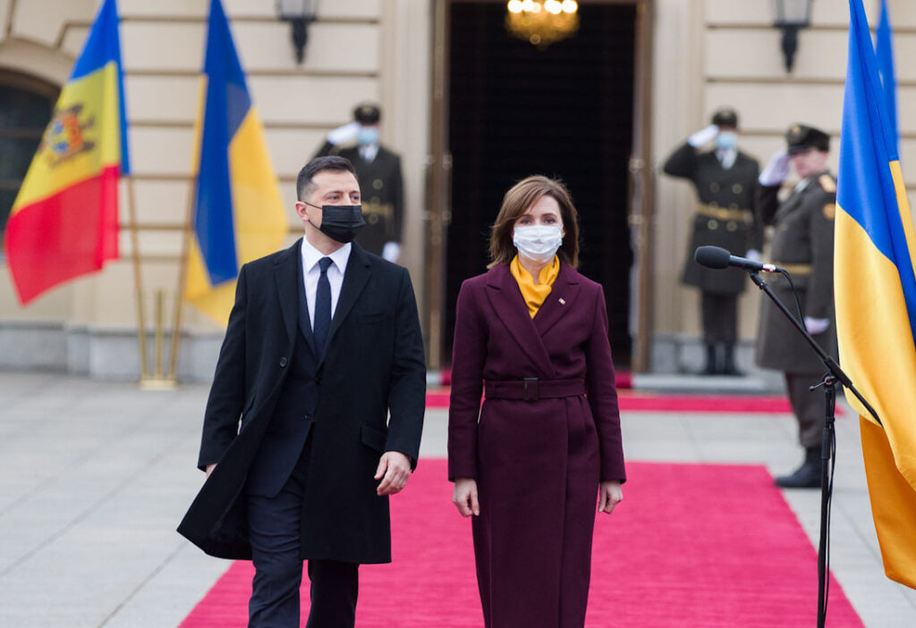 Maia Sandu ți Zelensky